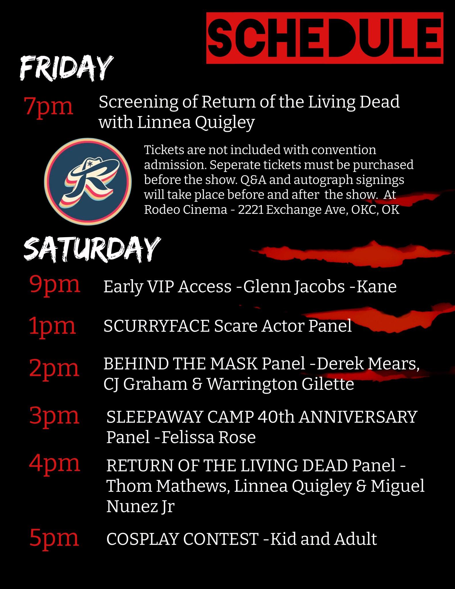 PROGRAM Oklahoma City's Horror Con