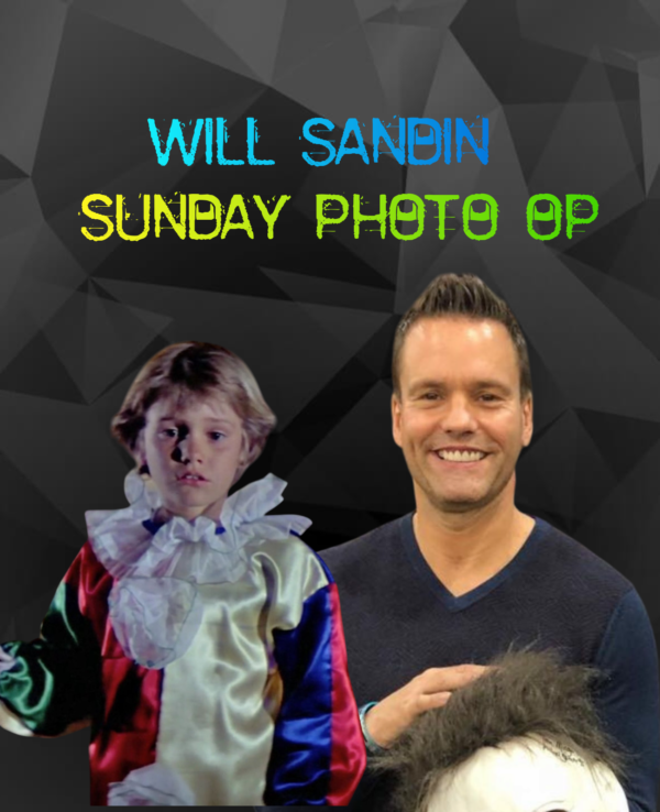 Will Sandin Professional Photo Op (SUNDAY)