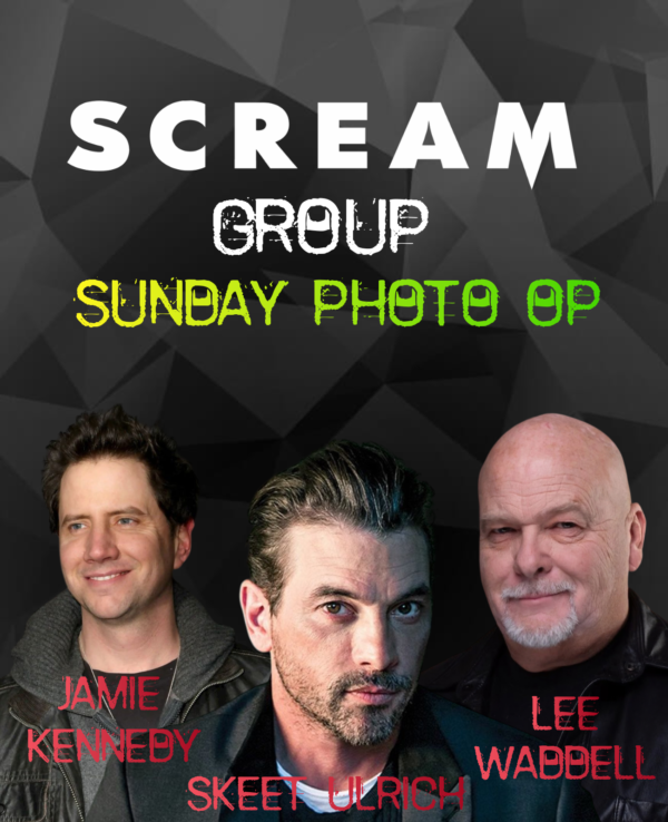 SCREAM GROUP PHOTO OP (SUNDAY)