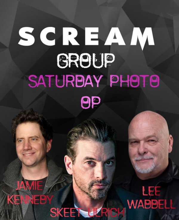 SCREAM GROUP PHOTO OP (SATURDAY)