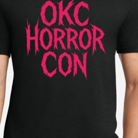 OKC HORROR CON T SHIRT (PINK)