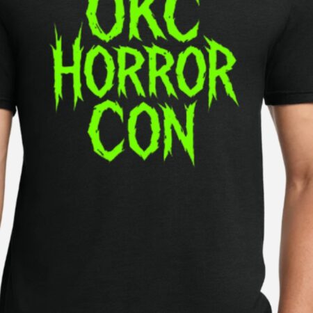 OKC HORROR CON T SHIRT (GREEN)