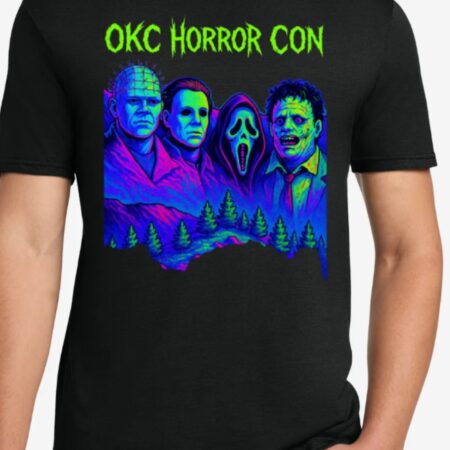 OKC HORROR CON T SHIRT (MT. RUSHMORE)